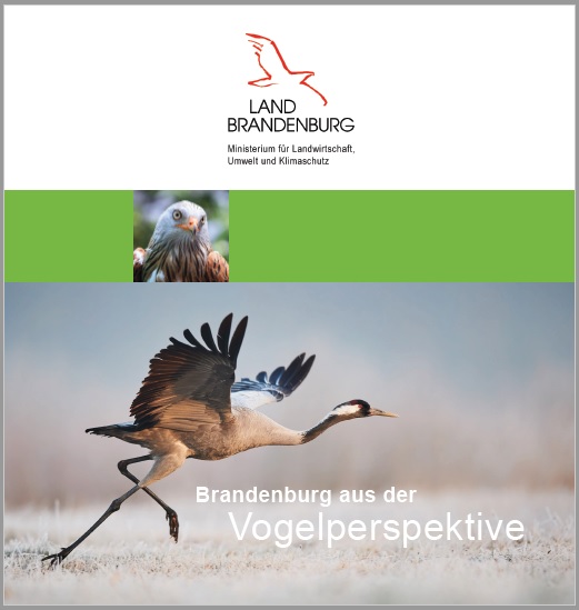 Bild vergrößern (Bild: Titelblatt Broschüre Brandenburg aus der Vogelperspektive)